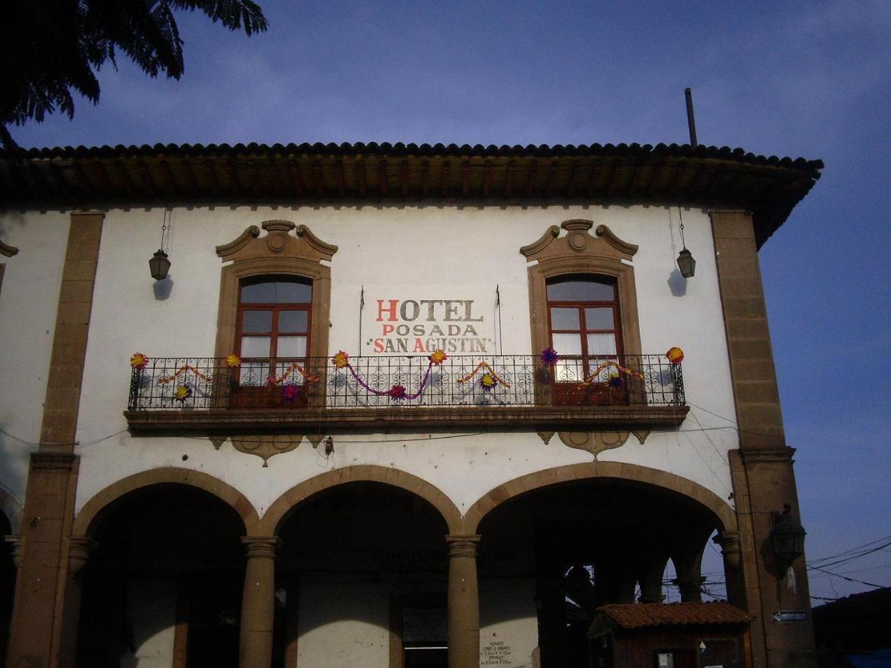 Posada de San Agustin Patzcuaro Bagian luar foto