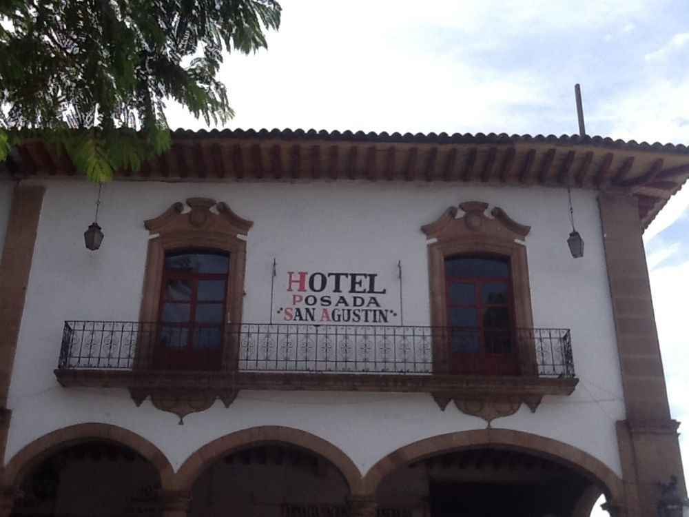 Posada de San Agustin Patzcuaro Bagian luar foto