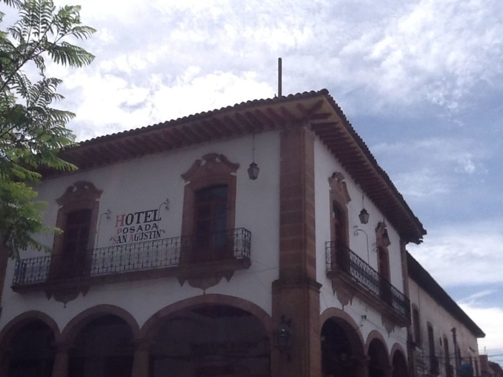 Posada de San Agustin Patzcuaro Bagian luar foto